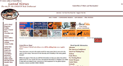 Desktop Screenshot of gaitedhorses.net
